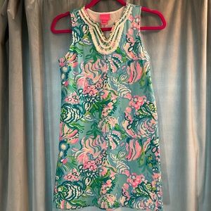 Lilly Pulitzer Girls Mini Harper Shift Dress